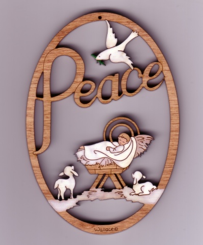 Peace Baby Jesus #095